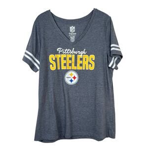 NFL Team Apparel XL Womens Pittsburgh Steelers Shirt